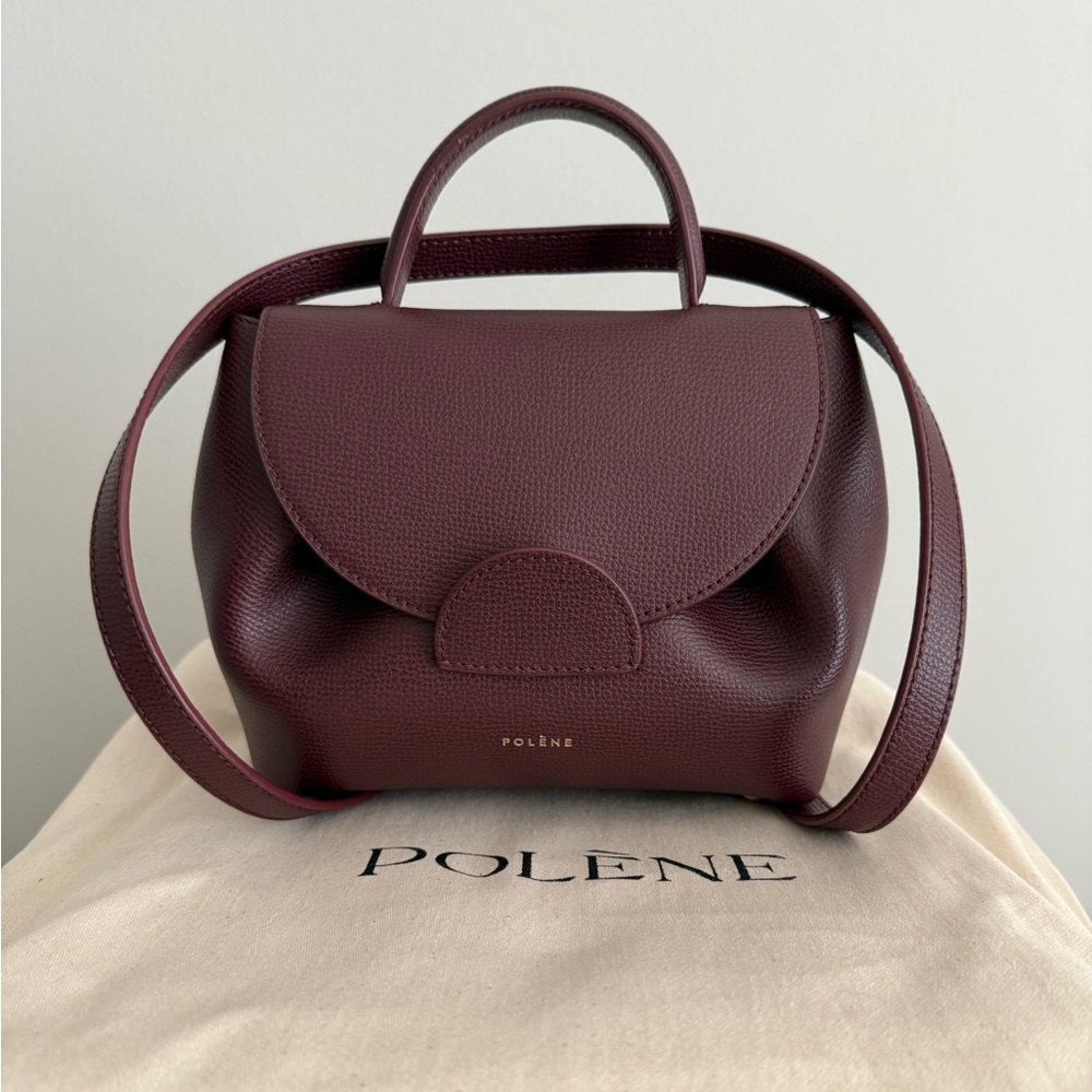 Burgundy Leather Handbag